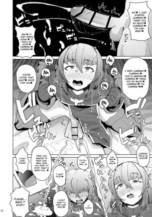 Souryo Saimin -Shasei Taboo na Otokonoko o Kyousei Ketsu Acme- | Priest Hypnosis -Forcing Celibate Crossdressing Priest to Ejaculate- Page #20