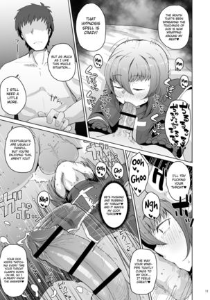 Souryo Saimin -Shasei Taboo na Otokonoko o Kyousei Ketsu Acme- | Priest Hypnosis -Forcing Celibate Crossdressing Priest to Ejaculate- Page #11