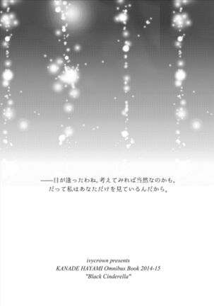 Hayami Kanade Soushuuhen 2014-15 『Black Cinderella』 Page #126