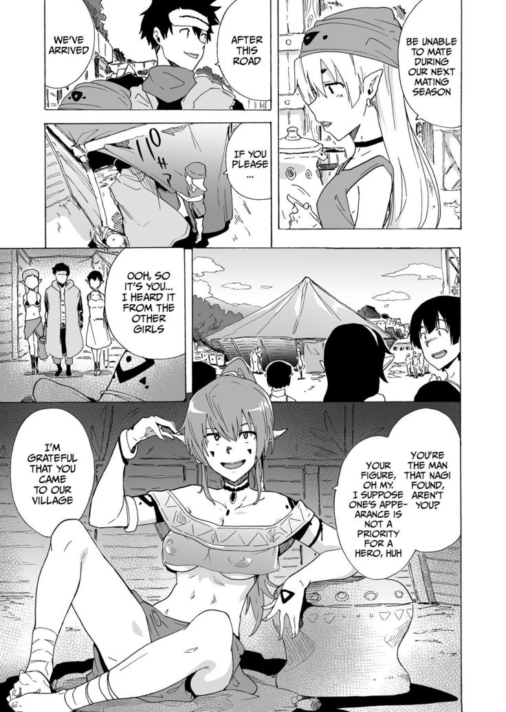 Zetsurin Yuusha to Hatsujou Elf Mura
