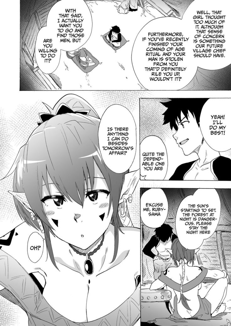 Zetsurin Yuusha to Hatsujou Elf Mura
