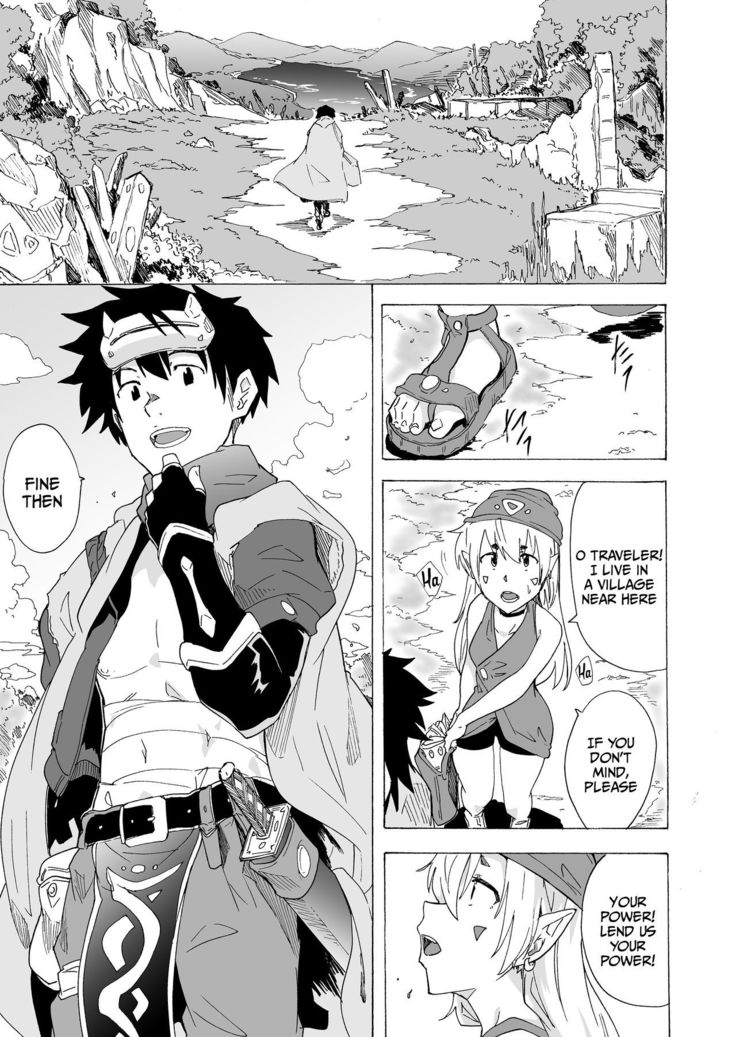 Zetsurin Yuusha to Hatsujou Elf Mura
