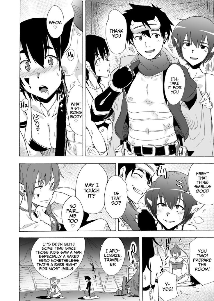Zetsurin Yuusha to Hatsujou Elf Mura
