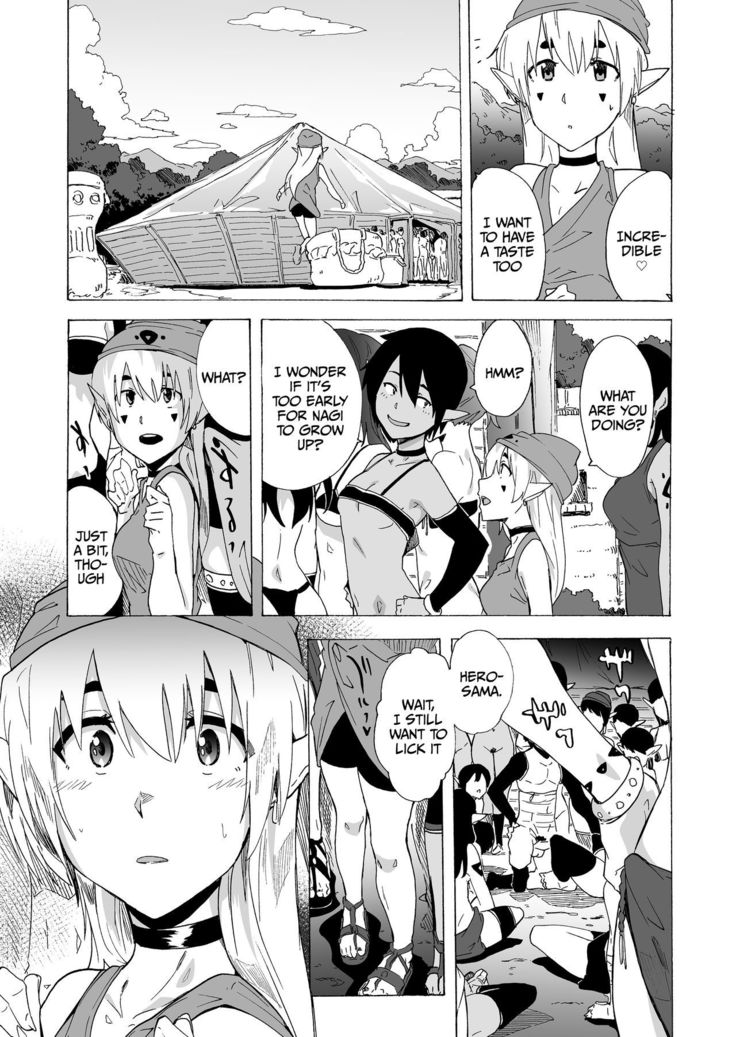 Zetsurin Yuusha to Hatsujou Elf Mura