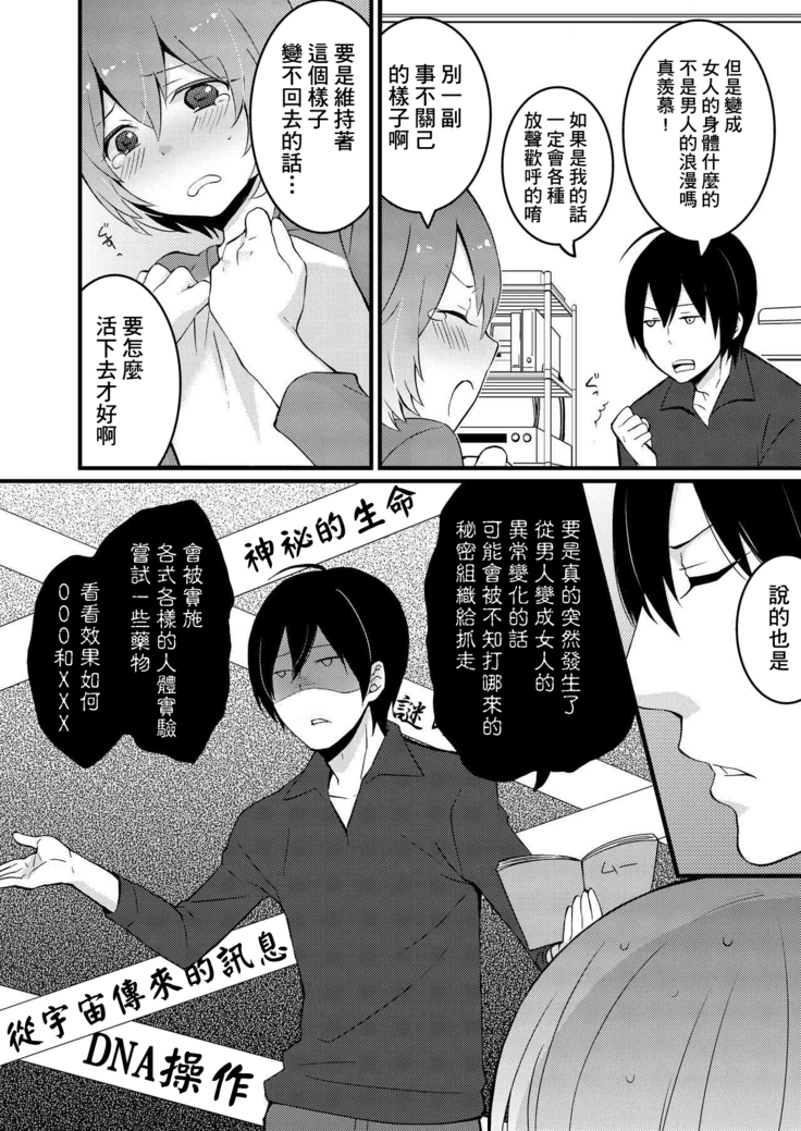 Totsuzen Onnanoko ni Natta node, Ore no Oppai Monde mimasen ka? 1