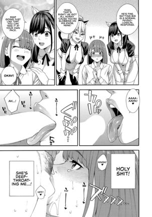 Fellatio Kenkyuubu Ch. 3 | Blowjob Research Club Ch. 3 - Page 19