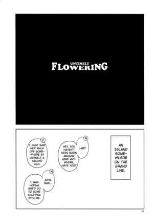 UNTIMELY FLOWERING Page #2