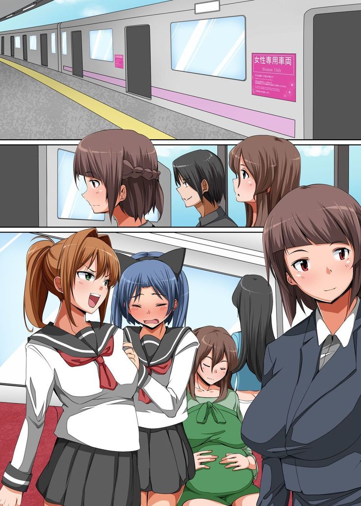 Sonzai o Keshichaeba Yaritai Houdai! Josei Senyou Sharyou de Dare ni mo Kizukarezu ni Ninpu mo JK mo Zenin Namahame Houdai