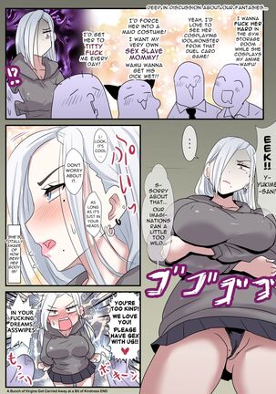 Yankee Shiro Gyaru-chan de Ero Mousou | Erotic Fantasies with a Cute Yankee Shiro-Gyaru Page #10