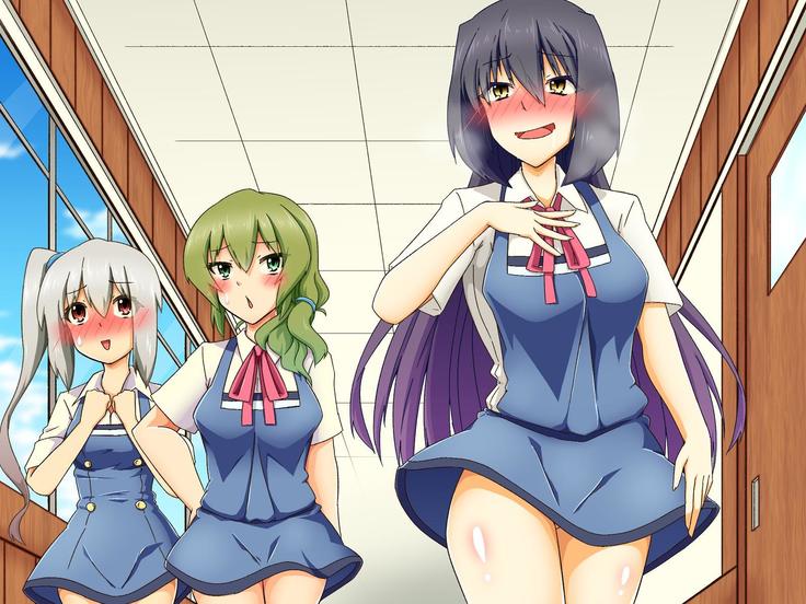 残念クールな委員長のふたなりオナニー活動
