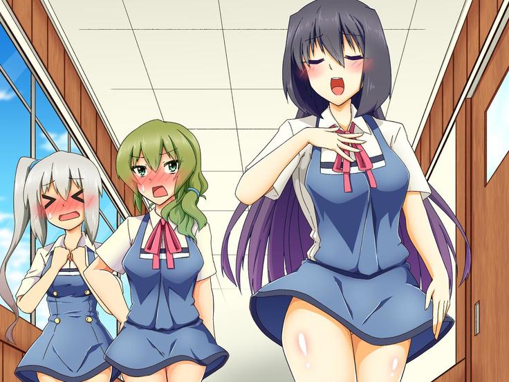 残念クールな委員長のふたなりオナニー活動