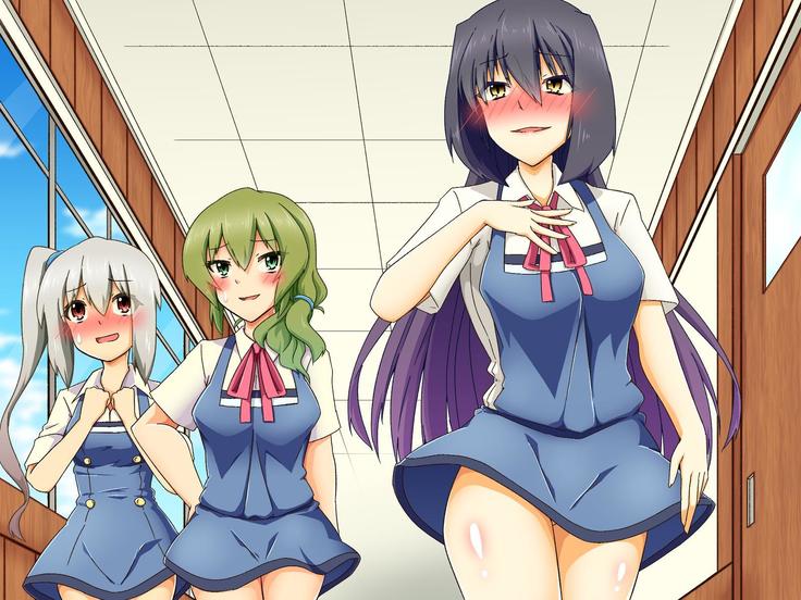 残念クールな委員長のふたなりオナニー活動