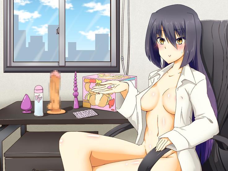 残念クールな委員長のふたなりオナニー活動