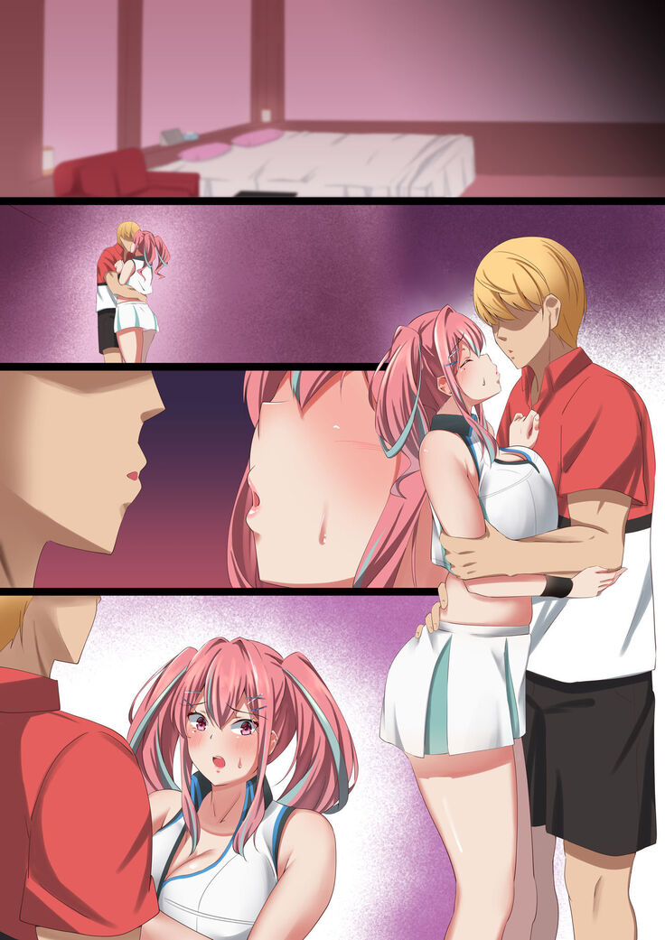Bakunyuu Gyaru no Ore no Kanojo ga Teniser no Yarichin Otoko ni Netorareta Hanashi