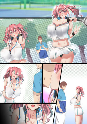 Bakunyuu Gyaru no Ore no Kanojo ga Teniser no Yarichin Otoko ni Netorareta Hanashi Page #32