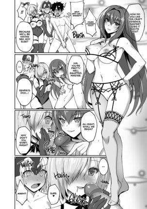 Shishou ga Michibiku Chaldea Servant Harem Seikatsu | Chaldea Servant Harem Life with Master - Page 5