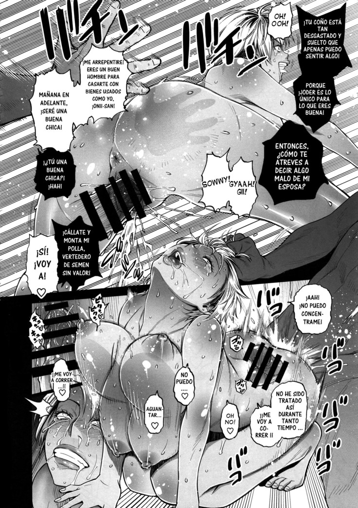 THE BITCHES 3 Enami wa Moto Kuro Gal Yariman-zuma