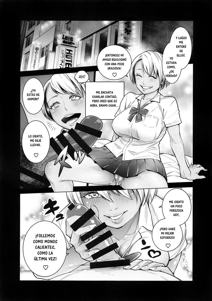 THE BITCHES 3 Enami wa Moto Kuro Gal Yariman-zuma