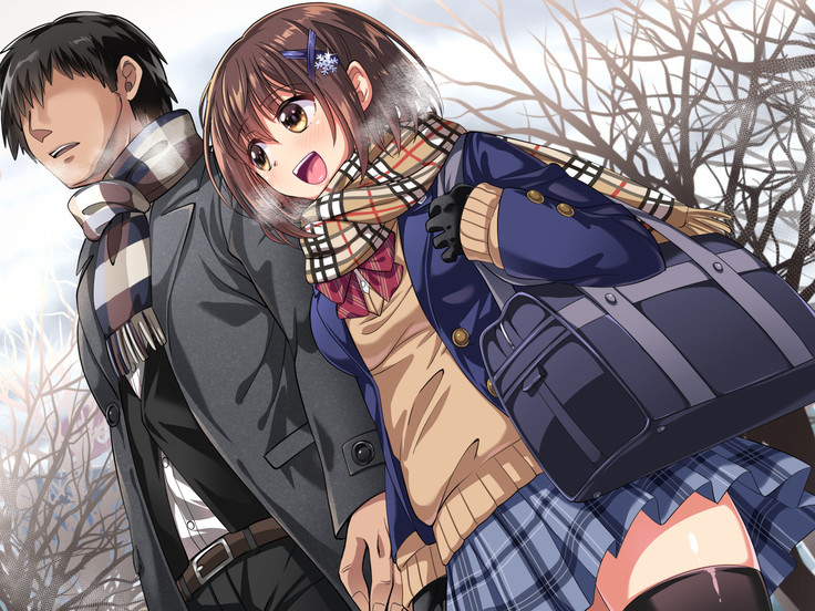 Oshiego JK to Sugosu Fuyuyasumi -Himitsu no Kankei Fuyu no Nagusameai-
