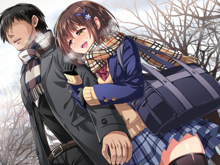 Oshiego JK to Sugosu Fuyuyasumi -Himitsu no Kankei Fuyu no Nagusameai-