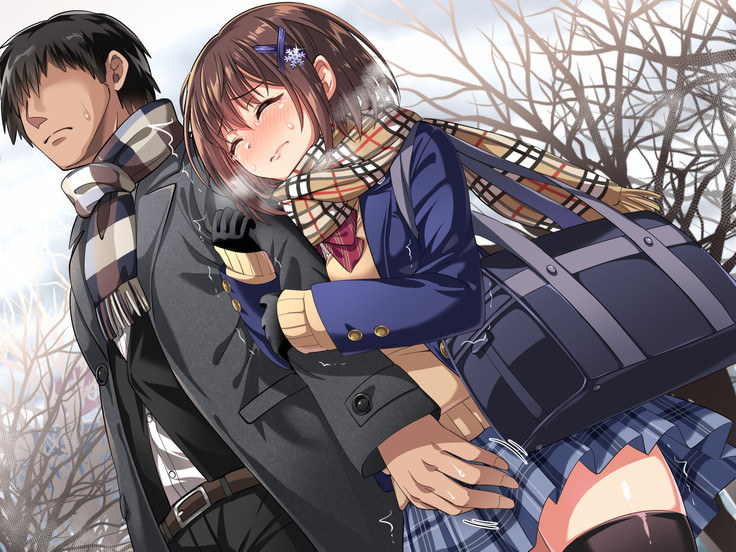 Oshiego JK to Sugosu Fuyuyasumi -Himitsu no Kankei Fuyu no Nagusameai-