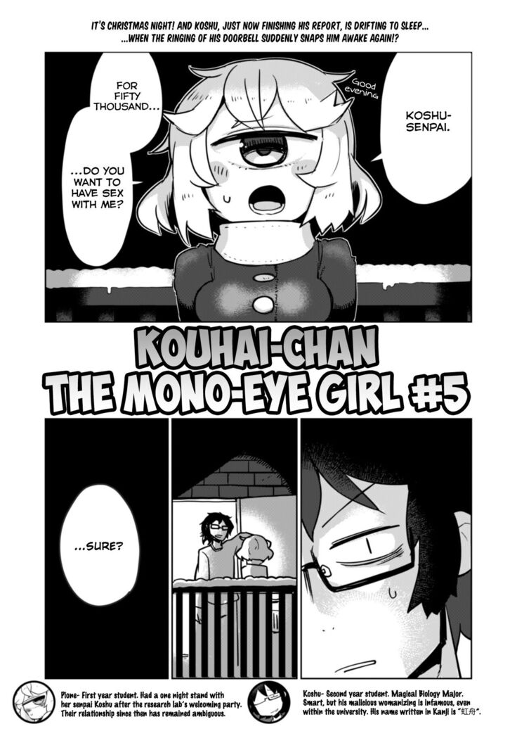 Kouhai no Tangan-chan #5 | Kouhai-chan the Mono-Eye Girl #5