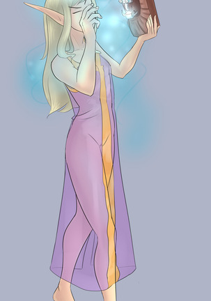 Blood elf to troll transformation sequence