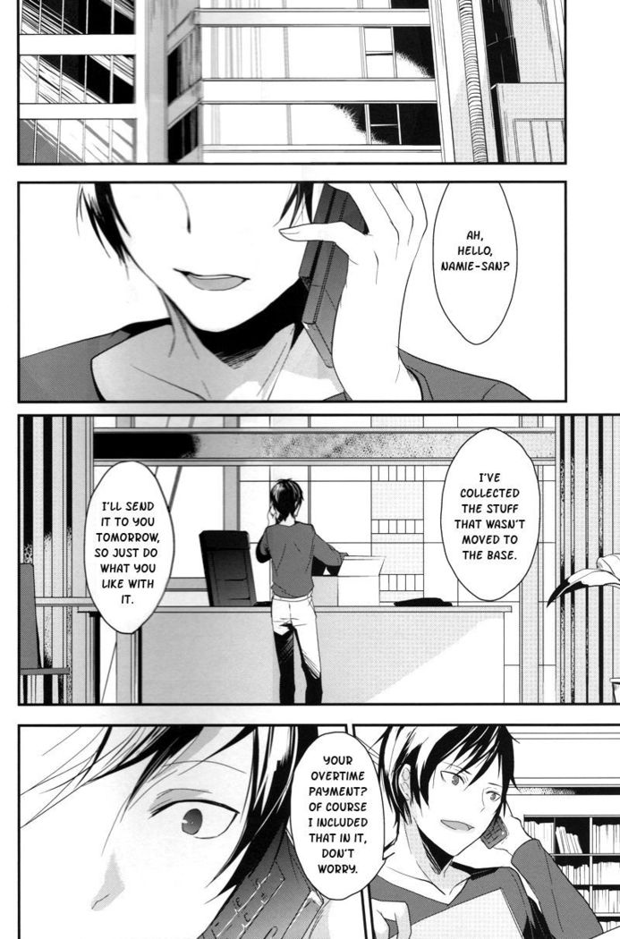 [Gosumura] B-Heart - Durarara doujinshi (Yaoi-Sei) English