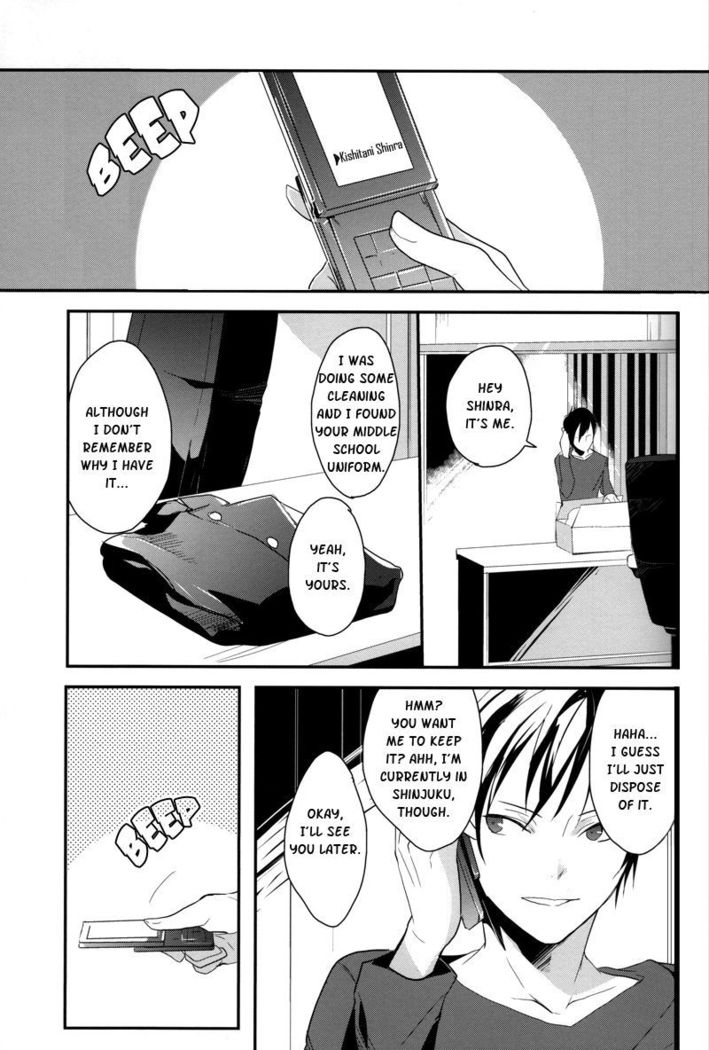 [Gosumura] B-Heart - Durarara doujinshi (Yaoi-Sei) English