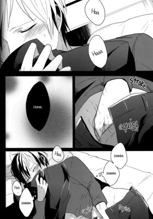 [Gosumura] B-Heart - Durarara doujinshi (Yaoi-Sei) English Page #18