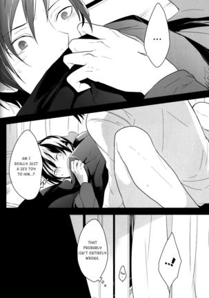 [Gosumura] B-Heart - Durarara doujinshi (Yaoi-Sei) English