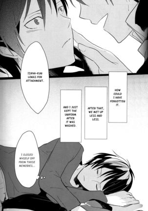 [Gosumura] B-Heart - Durarara doujinshi (Yaoi-Sei) English Page #23