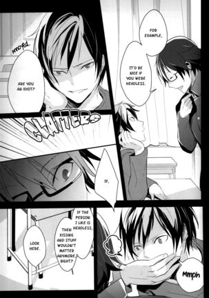 [Gosumura] B-Heart - Durarara doujinshi (Yaoi-Sei) English Page #21