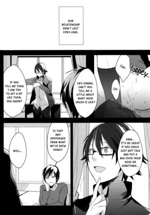 [Gosumura] B-Heart - Durarara doujinshi (Yaoi-Sei) English Page #20