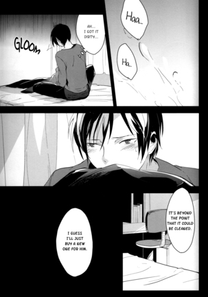 [Gosumura] B-Heart - Durarara doujinshi (Yaoi-Sei) English Page #19