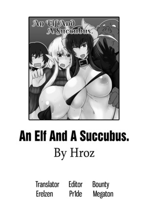 Elf-san to Succubus-san. | An Elf And A Succubus. Page #23
