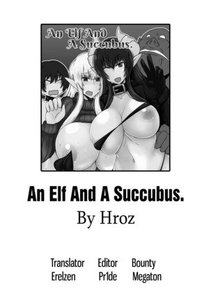 Elf-san to Succubus-san. | An Elf And A Succubus. Page #23