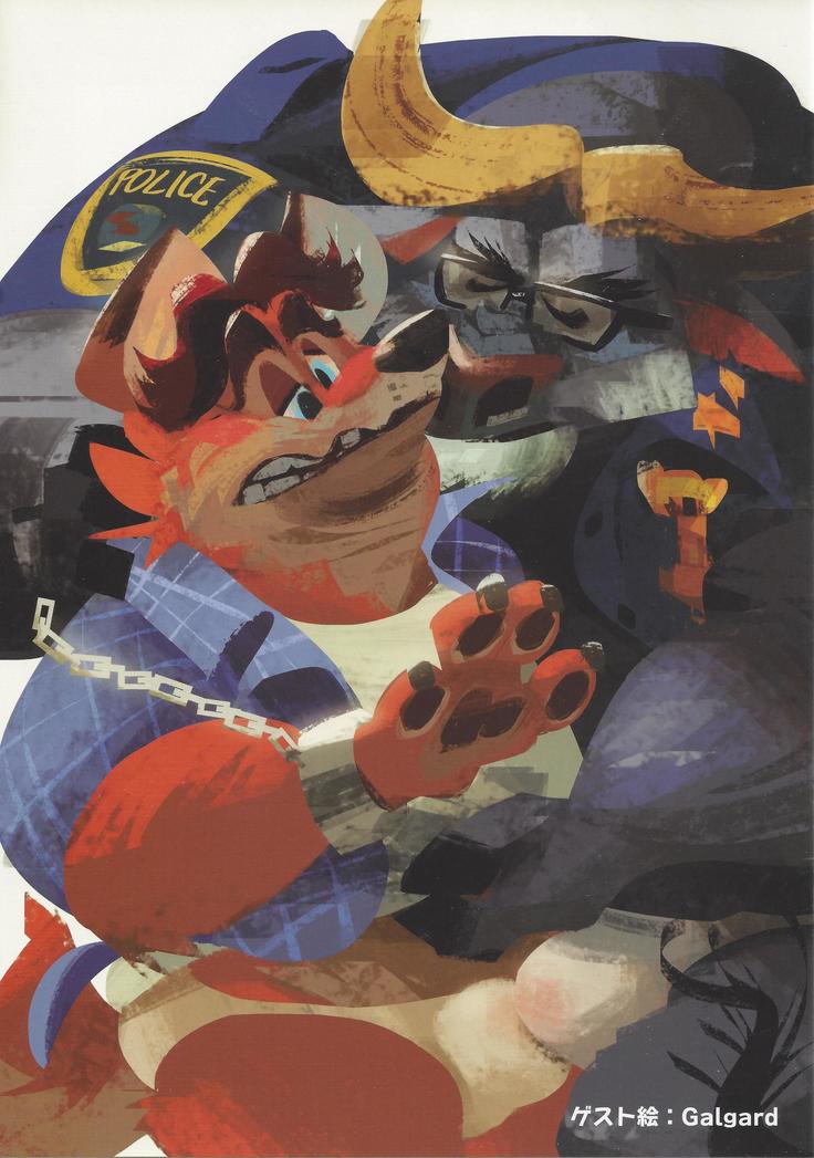 Zootopia Gideon x Chief Bogo