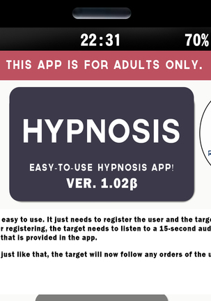 Hypnosis 50% : Prologue Page #24
