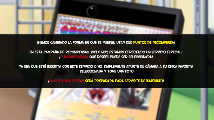 Una App que puede cambiar a cualquier chica a una de compañia Shinobu