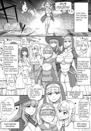 Haha Ane Oba ga Succubus na Shota Yuusha Harem Party Page #20