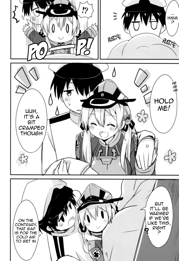 Admiral-san Atatakai no ga Iino | Admiral, Can I Keep You Warm   {doujin-moe.us}