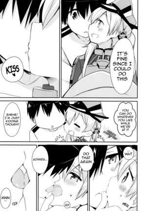 Admiral-san Atatakai no ga Iino | Admiral, Can I Keep You Warm   {doujin-moe.us} Page #8