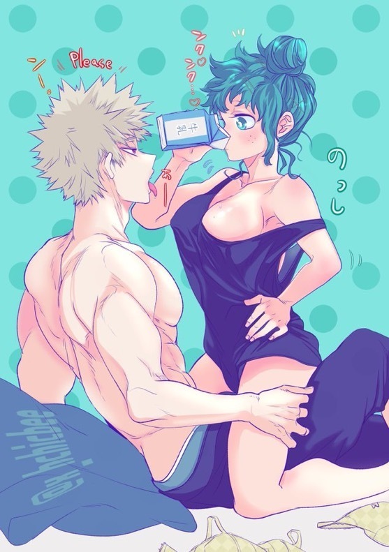 ]Hark [kusa] Katsu deku ♀ R 18/ “kawaii tte itte yo”