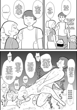 Rin-chan Papa Sengyoushufu ga Mamatomo Zenin Kutte mita | Rin's Stay-at-Home Dad Fucked All Her Mom's Friends! Page #2