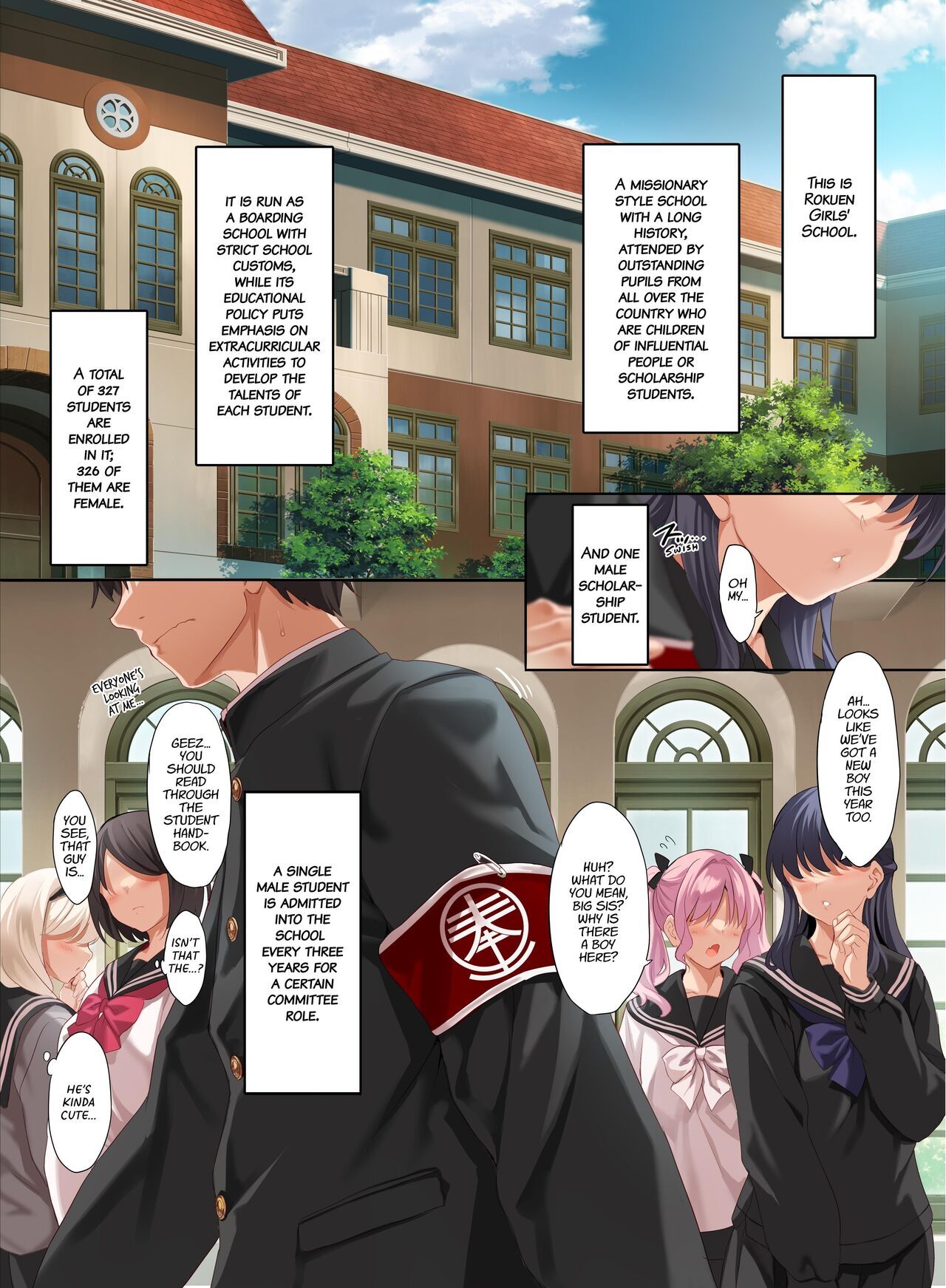 Read The Only Guy at an All Girls Academy is Obligated to PUT OUT ~Sex  Service Stallion Duty~ online for free | Doujin.sexy