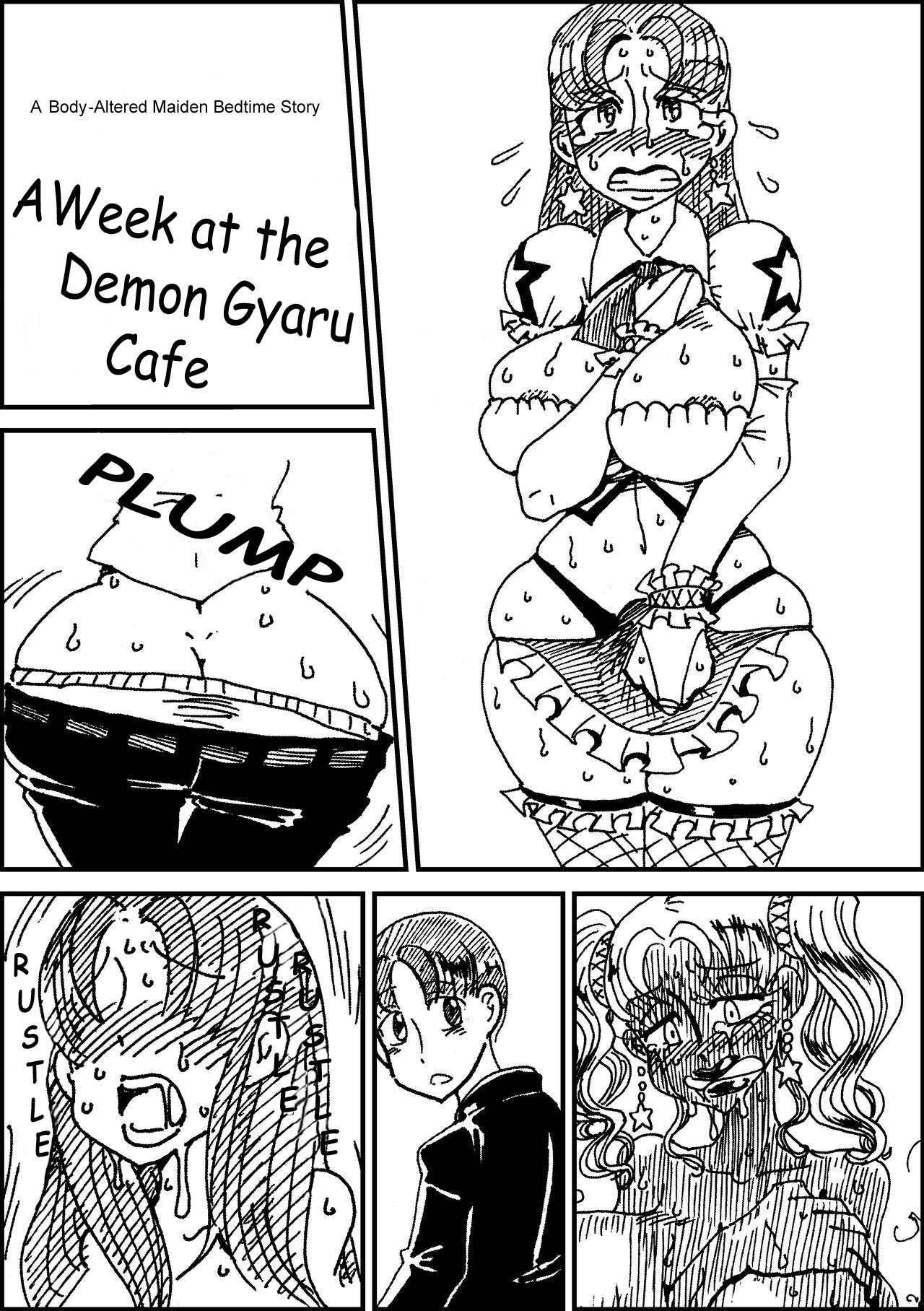 A Body-Altered Maiden Bedtime Story ~A Week at the Demon Gyaru Cafe~   KanColle Doujinshi - English - Kantai Collection Hentai