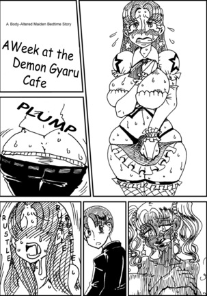 A Body-Altered Maiden Bedtime Story ~A Week at the Demon Gyaru Cafe~ / KanColle Doujinshi