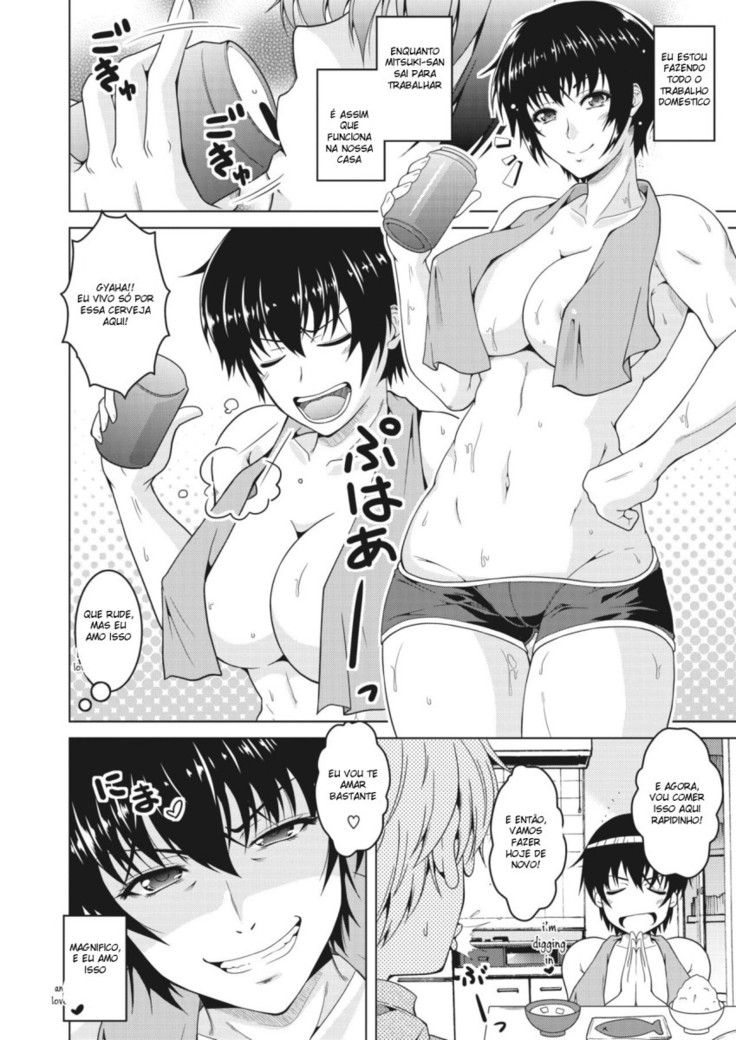 Oyome-san. | My (Manly) Wife.