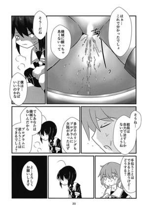 5%の確率で燃料漏れを起こす時雨 - Page 19